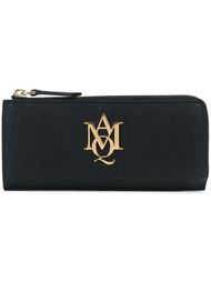 кошелек с бляшкой с логотипом Alexander McQueen
