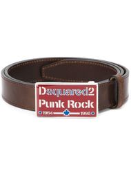 ремень с пряжкой 'Punk Rock' Dsquared2
