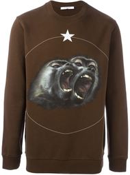 толстовка Monkey Brothers  Givenchy