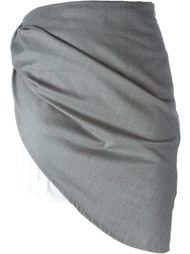 layer asymmetric short skirt Jacquemus