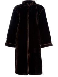 меховое пальто  Yves Saint Laurent Vintage
