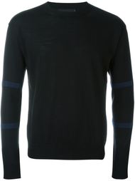 свитер с контрастной полоской Dsquared2