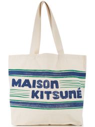 сумка 'Letter Stripes' Maison Kitsuné