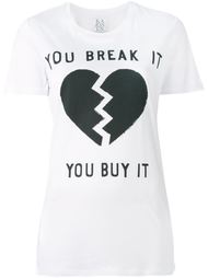 broken heart print T-shirt Zoe Karssen