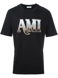 front logo print T-shirt Ami Alexandre Mattiussi