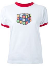 Rubik cube print T-shirt Growing Pains