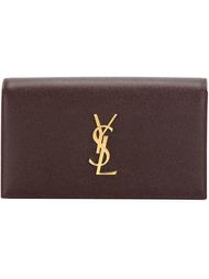 клатч 'Classic Monogram'  Saint Laurent