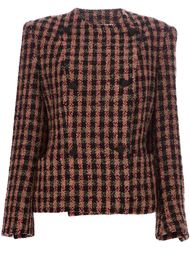 двубортный пиджак в клетку Gianfranco Ferre Vintage