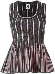 striped knitted top M Missoni
