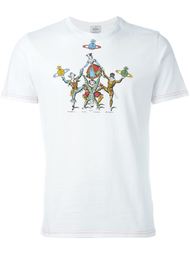 harlequin print T-shirt Vivienne Westwood Man