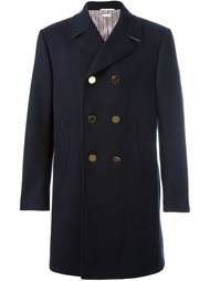 double breasted coat Thom Browne