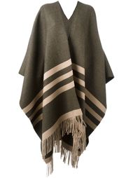 striped poncho Dsquared2