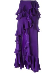 юбка с оборками  Roberto Cavalli