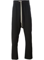 drop crotch track pants Rick Owens