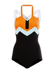 chevron swimsuit Peter Pilotto