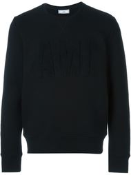 chew neck sweatshirt Ami Alexandre Mattiussi
