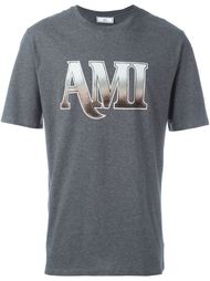 front logo print T-shirt Ami Alexandre Mattiussi
