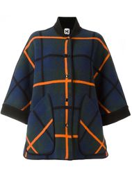 checked oversized coat M Missoni