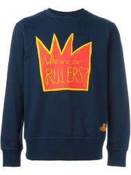 crown print sweatshirt Vivienne Westwood Man