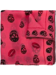 платок 'Skull' Alexander McQueen