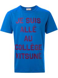 футболка 'Je Suis' Maison Kitsuné