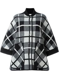 checked oversized coat M Missoni