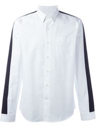 contrast sleeve stripe shirt Ami Alexandre Mattiussi