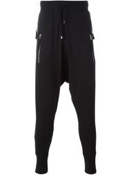 double zip pocket track pants Unconditional