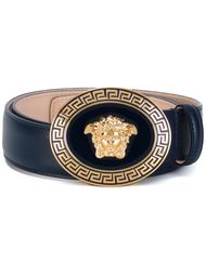ремень с овальной пряжкой Medusa Versace
