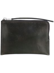 клатч на молнии Rick Owens