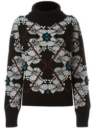 floral intarsia jumper Barrie