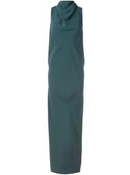 draped collar evening dress Rick Owens