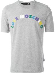 logo print T-shirt Love Moschino
