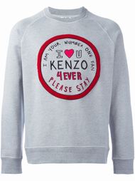 'I Love You' sweatshirt Kenzo