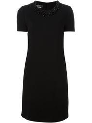embellished neck dress Boutique Moschino