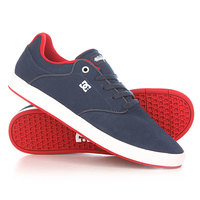 Кеды кроссовки низкие DC Mikey Taylor Navy/Red