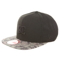 Бейсболка с прямым козырьком Dc Manders Black