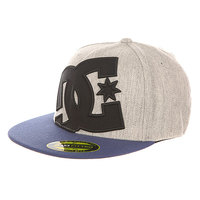 Бейсболка с прямым козырьком Dc Ya Heard Light Heather Grey
