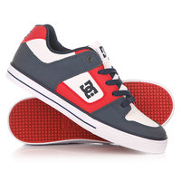 Кеды кроссовки низкие детские DC Pure B Black/Red/White
