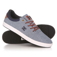 Кеды кроссовки низкие DC Crisis Tx Dwi Indigo Dark Worn