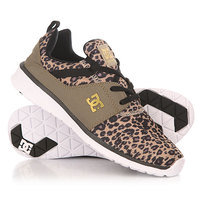 Кроссовки женские DC Heathrow Se Leopard Print