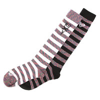 Носки высокие женские Roxy At Rib Rugby Black