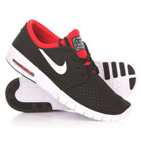 Кроссовки Nike Stefan Janoski Max Black/Red