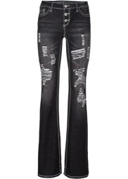 Джинсы Bootcut (синий «потертый») Bonprix
