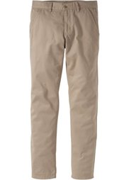 Брюки-чино Slim Fit Straight (черный) Bonprix