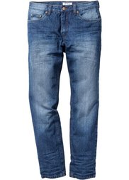 Джинсы Regular Fit Tapered, cредний рост (N) (черный) Bonprix