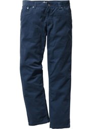 Вельветовые брюки Regular Fit Straight, низкий + высокий рост (U + S) (черный) Bonprix