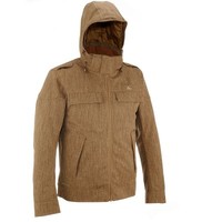 Куртка Arpenaz 600 Rain Warm Мужская Коричневая Quechua