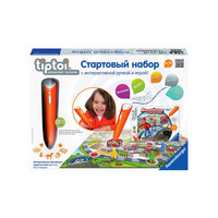 Стартовый набор: Игра "Английские детективы" + Интерактивная ручка,  Tiptoi Ravensburger
