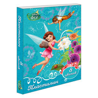 Пластилин "Феи Дисней" 8 цветов Росмэн